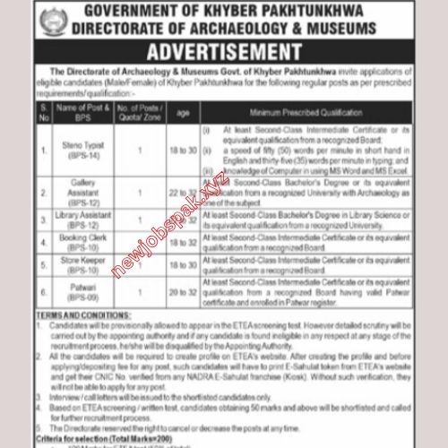 Management Jobs In Peshawar in February 2025